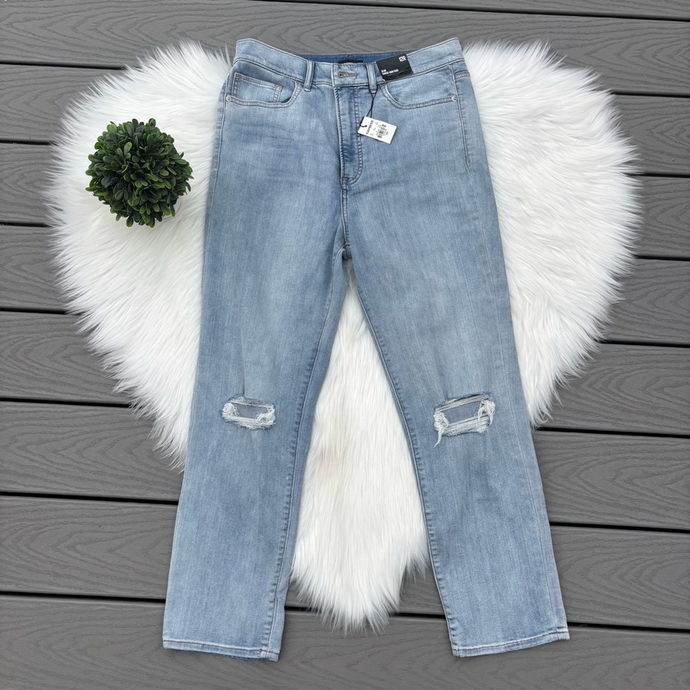 Express Slim Fit Ripped Jeans